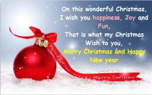 Christmas Greetings Text Messages and Wishes
