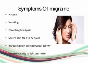 know you suffer from migraine