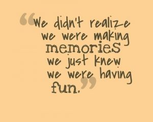 create happy memories with your partner