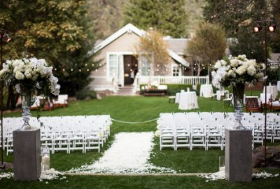Backyard Wedding Elegant